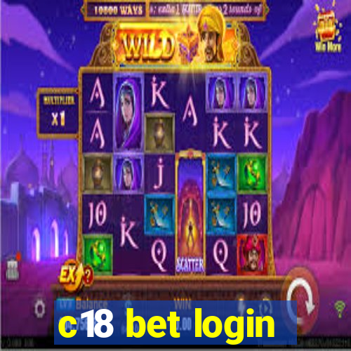 c18 bet login